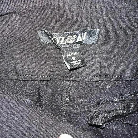 Roz & Ali Black Dress Pants - Picture 2 of 5